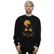 Sweat-shirt Disney Nightmare Before Christmas Jack Skellington Cemetar...