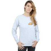 Sweat-shirt Disney Winnie The Pooh Backside Breast Print