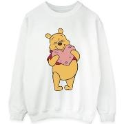 Sweat-shirt Disney Winnie The Pooh Heart Eyes