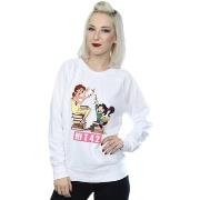 Sweat-shirt Disney Wreck It Ralph Belle And Vanellope