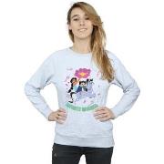 Sweat-shirt Disney Wreck It Ralph Jasmine And Vanellope