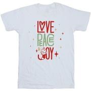 T-shirt enfant Disney The Aristocats Love Peace Joy