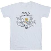 T-shirt enfant Disney Alice In Wonderland Time For Tea