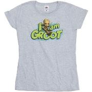 T-shirt Marvel Guardians Of The Galaxy I Am Groot Jumping