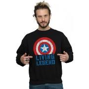 Sweat-shirt Marvel Captain America Living Legend