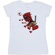 T-shirt Marvel Deadpool Love Arrow