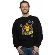 Sweat-shirt Marvel Iron Man Armor Up Badge