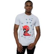 T-shirt Marvel Cartoon Knockout