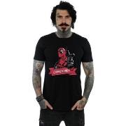 T-shirt Marvel Deadpool Chimichanga Finger