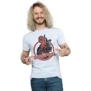T-shirt Marvel Deadpool Gun Finger
