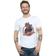 T-shirt Marvel Deadpool Gun Finger