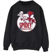 Sweat-shirt Marvel Spidey And His Amazing Friends Circle