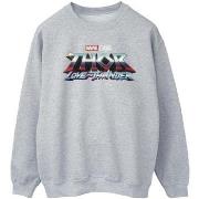 Sweat-shirt Marvel Thor Love And Thunder Logo