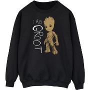 Sweat-shirt Marvel Guardians Of The Galaxy I Am Groot Scribbles