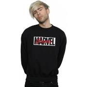 Sweat-shirt Marvel Red Font Logo