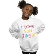 Sweat-shirt enfant Marvel Avengers Endgame I Love You 3000 Crayons