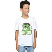 T-shirt enfant Marvel Avengers Endgame Hulk Say Green