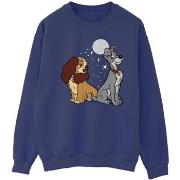 Sweat-shirt Disney Lady And The Tramp Moon