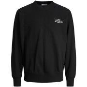 Sweat-shirt Jack &amp; Jones 12250647 RILEY-BLACK