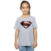 T-shirt enfant Dc Comics Justice League Movie Superman Emblem