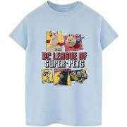 T-shirt Dc Comics DC League Of Super-Pets Profile