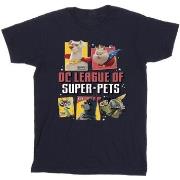 T-shirt Dc Comics DC League Of Super-Pets Profile