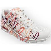 Baskets Skechers Basket UNO SPREAD OF LOVE Rose