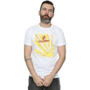 T-shirt Dc Comics The Flash Lightning Bolts