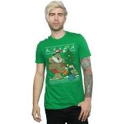 T-shirt The Flintstones Christmas Fair Isle