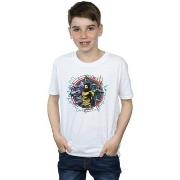 T-shirt enfant Dc Comics Aquaman Circular Crest