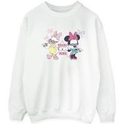 Sweat-shirt Disney Minnie Daisy Beach Mode