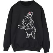 Sweat-shirt Disney Winnie The Pooh Piglet Christmas