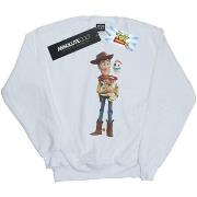 Sweat-shirt Disney Toy Story 4 Woody And Forky