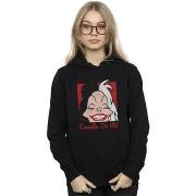 Sweat-shirt Disney Cruella De Vil Cropped Head