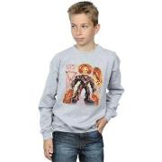 Sweat-shirt enfant Marvel Avengers Infinity War Hulkbuster Blueprint