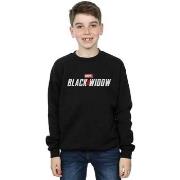 Sweat-shirt enfant Marvel Black Widow Movie Logo