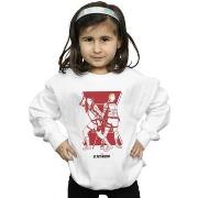 Sweat-shirt enfant Marvel Black Widow Movie Sisters Silhouette