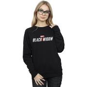 Sweat-shirt Marvel Black Widow Movie Logo
