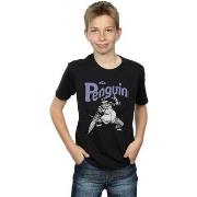 T-shirt enfant Dc Comics Penguin Mono Action Pose