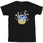 T-shirt enfant Disney Lilo Stitch Cracking Egg