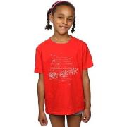 T-shirt enfant Disney Death Star Sleigh