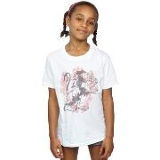 T-shirt enfant Harry Potter Gryffindor Lion Crest