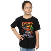 T-shirt enfant Marvel Our Dad Superhero