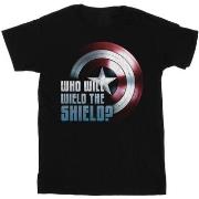 T-shirt Marvel Wield The Shield