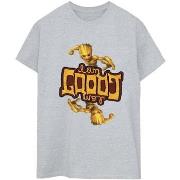 T-shirt Marvel Guardians Of The Galaxy Groot Inverted Grain