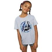 T-shirt enfant Marvel Avengers Flared Logo