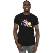 T-shirt Marvel Guardians Of The Galaxy Abstract Rocket Raccoon