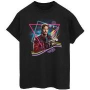 T-shirt Marvel Guardians Of The Galaxy Neon Star Lord