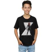 T-shirt enfant Marvel Black Widow Movie Natasha Logo