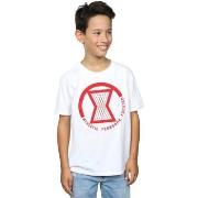 T-shirt enfant Marvel Black Widow Movie Athletic Logo